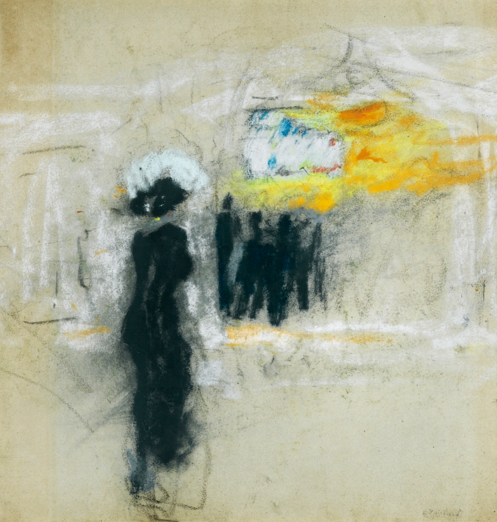  Edouard Vuillard —— 时髦的女人在红磨坊